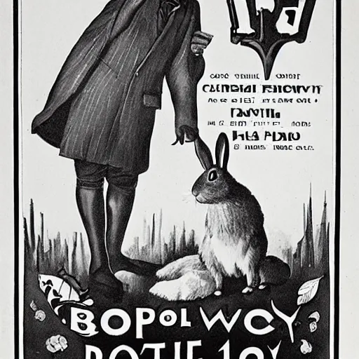 Image similar to a rabbit in the movie 1917