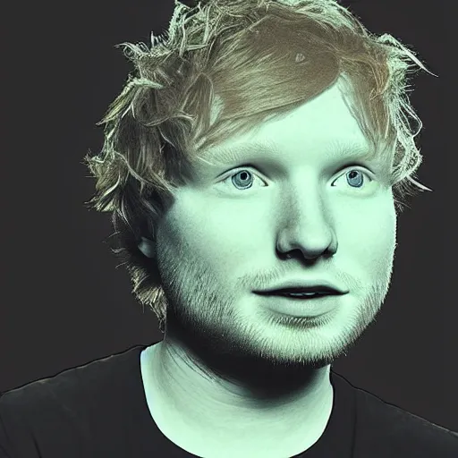 Prompt: “Ed Sheeran as a 3D polygon model”