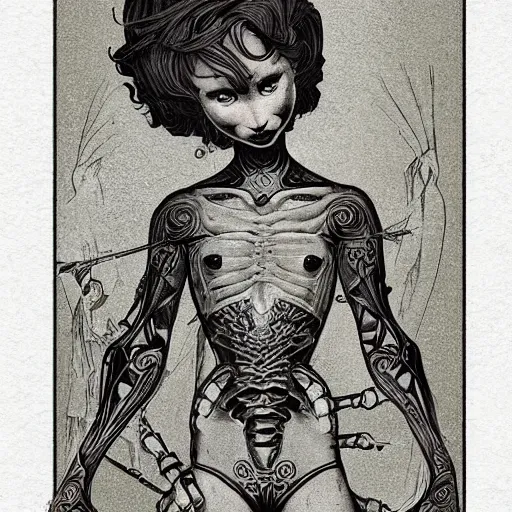 Prompt: a heart and dagger tarot card, monocrome icon stylized minimalist by cory loftis and esper ejsing and zdzisław beksinski and norman rockwell and greg rutkowski weta studio and lucasfilm inktober full body shot - c 1 0