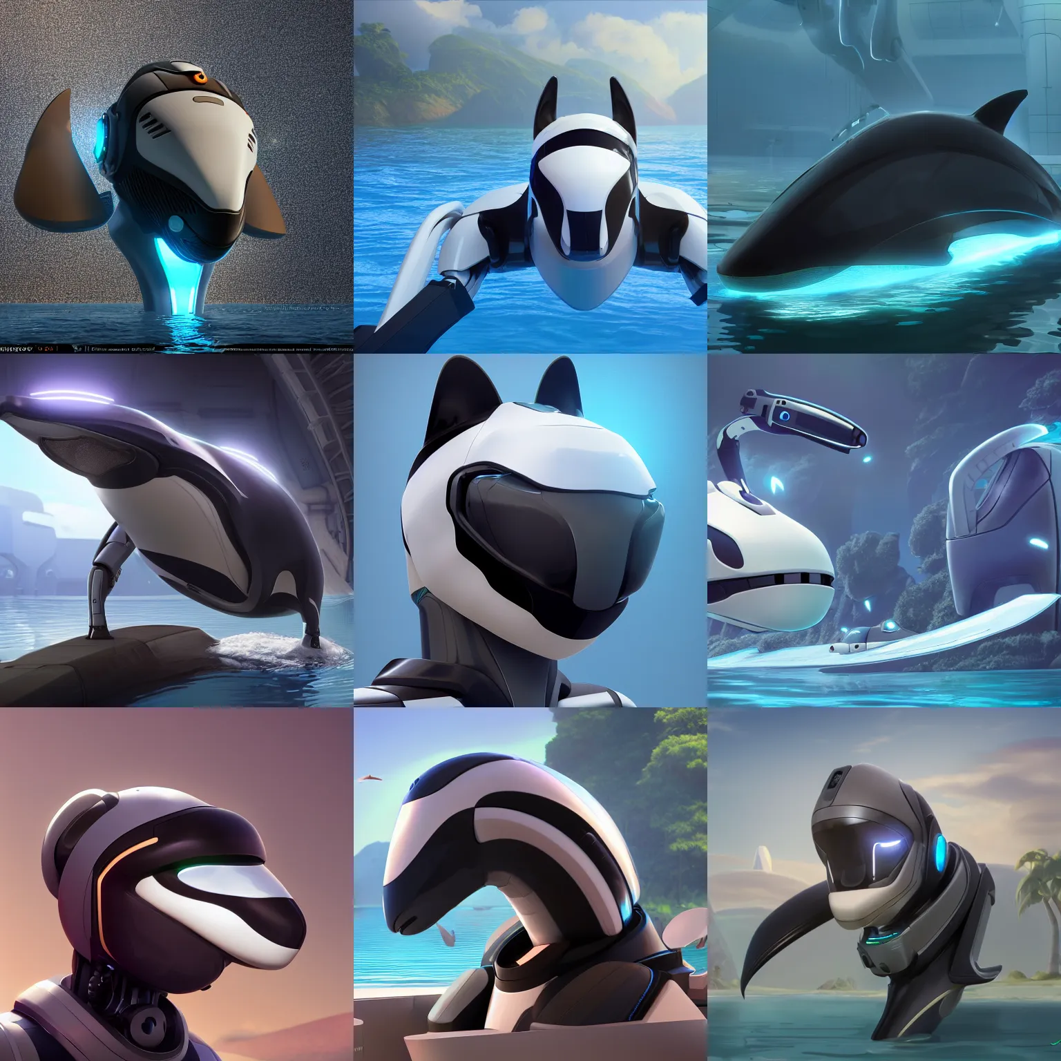 Hungry Orca Avatar Accessory