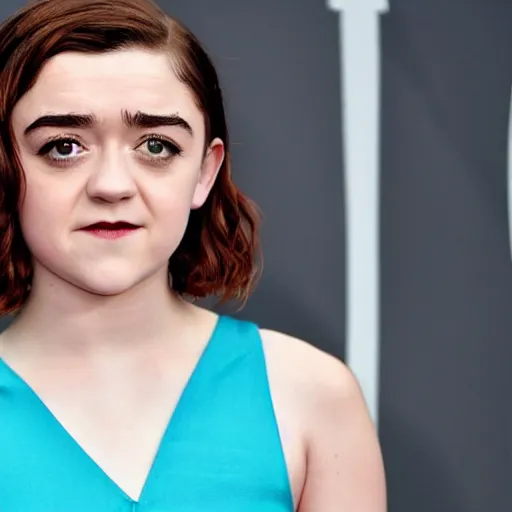 Image similar to maisie williams standing on one toe