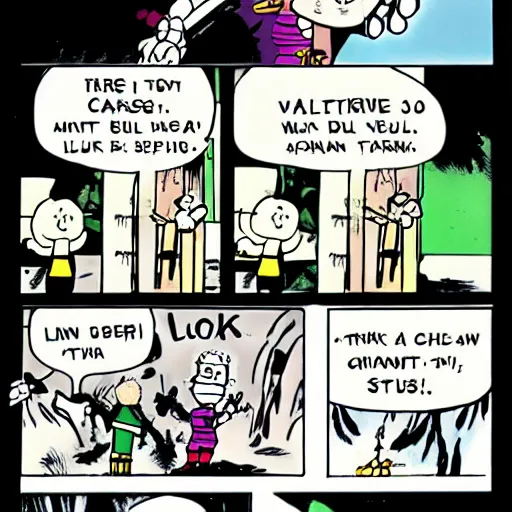 Prompt: loki by charles m. schulz