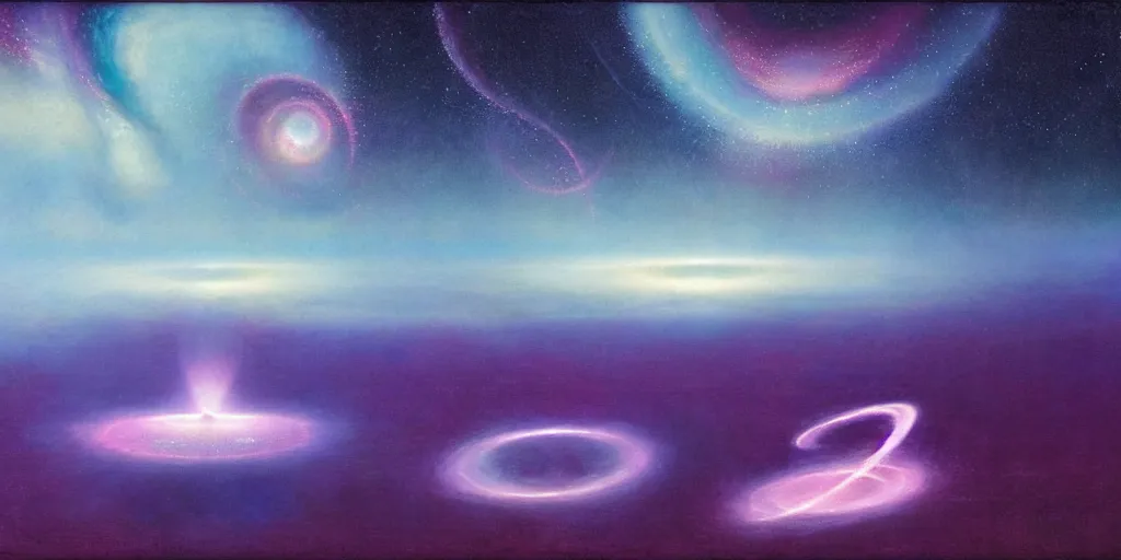 Image similar to Astral Calligraphy, by John Harris