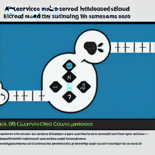 Image similar to a simple micro-service deployed to a public cloud , presented at keynote by CEO, trending on Artstation, by Visual Capitalist