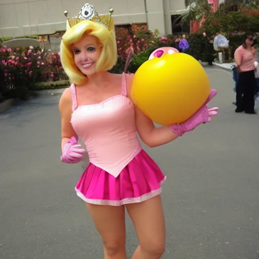 Image similar to Debbie Wateron as Princess Peach From Mario
