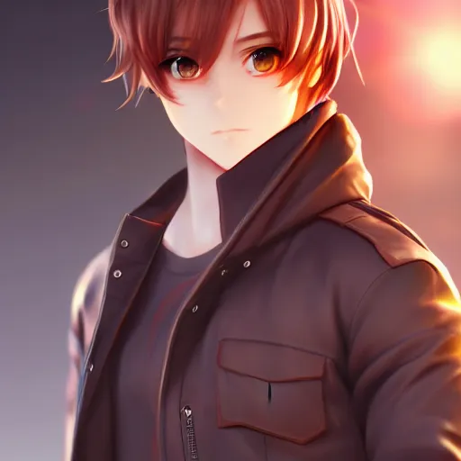 ArtStation - hot anime boy