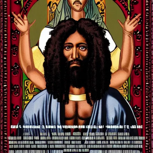 Image similar to black jesus