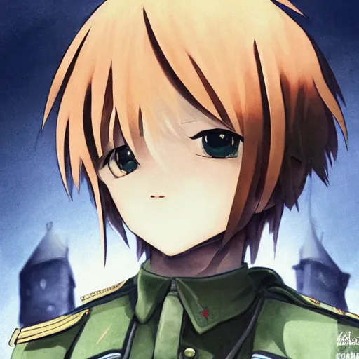 Image similar to beautiful little boy in nazi uniform posing. red, green, blue and gray pallet color. made in abyss art style, inspired by kris from deltarrune, cute detailed artwork, anatomically correct, soft details, ilya kuvshinov, reflection, perfect composition, portrait, illumination, digital art, detailed anime soft face, symmetrical face