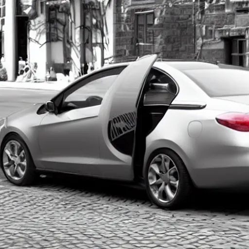 Image similar to smooth Apple car