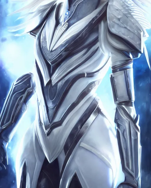 Prompt: perfect white haired attractive egyptian goddess, warframe armor, beautiful, symmetric, dreamy, half asian, pretty face, blue eyes, taylor swift, detailed, scifi platform, laboratory, experiment, 4 k, ultra realistic, epic lighting, android body, illuminated, cinematic, masterpiece, art by akihito tsukushi, voidstar