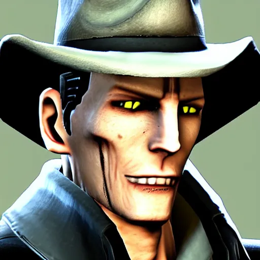 Image similar to nick valentine from fallout 4