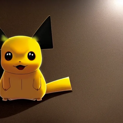 Prompt: a cross between pikachu, and charmander