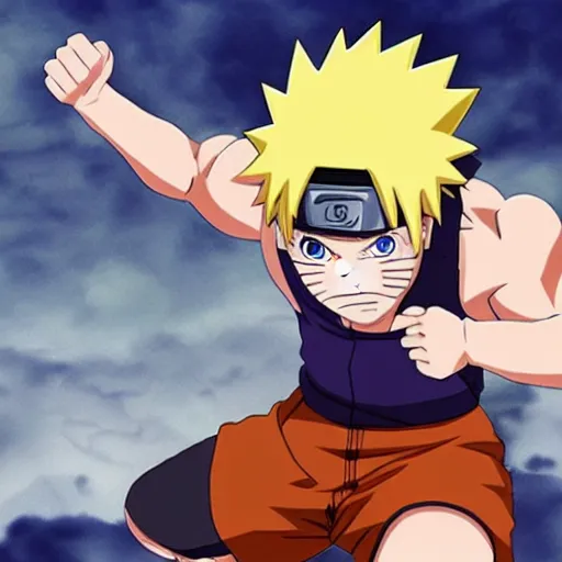 Prompt: “buff Naruto”