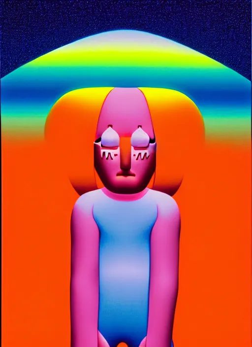 Image similar to god by shusei nagaoka, kaws, david rudnick, airbrush on canvas, pastell colours, cell shaded, 8 k