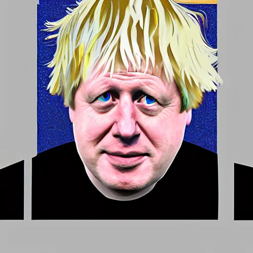 Image similar to Boris Johnson by Studio Ghibli