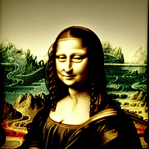 Image similar to mona lisa monalisa with the pearl earring