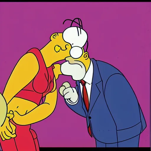 Image similar to homer simpson in neon genesis evangelion