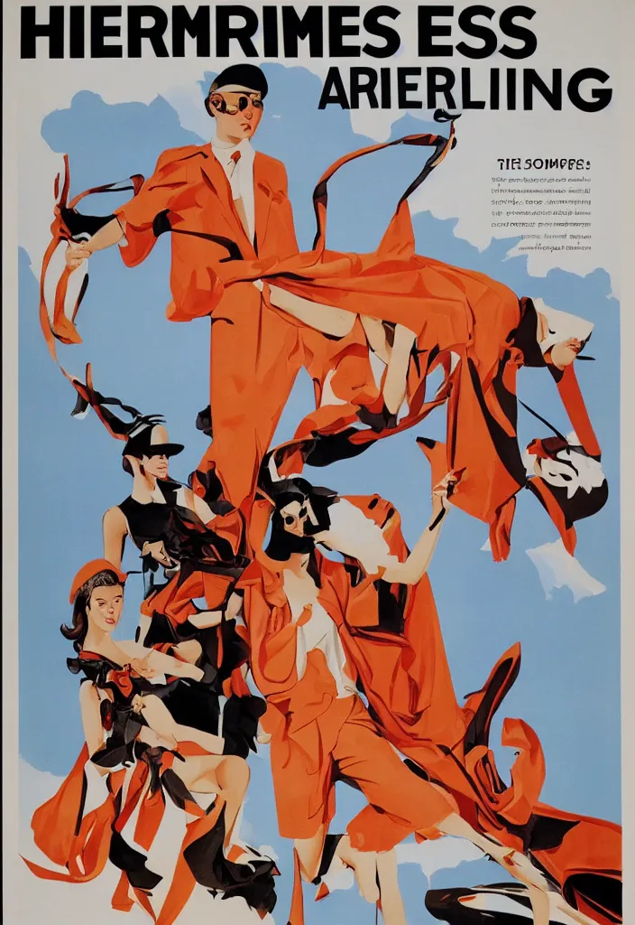 Image similar to Hermes advertising campaign poster