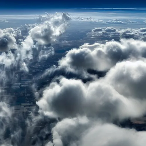 Prompt: cinematic areal shot magnetic field blowing fighter jets in the clouds