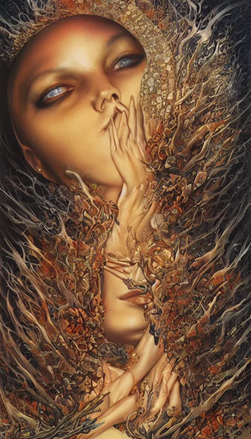 Image similar to The end of an organism, by Karol Bak