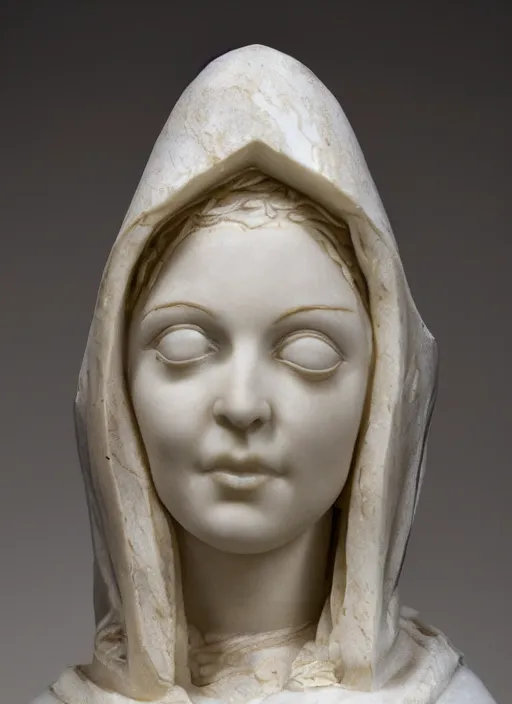 Image similar to Madonna carved out of marble