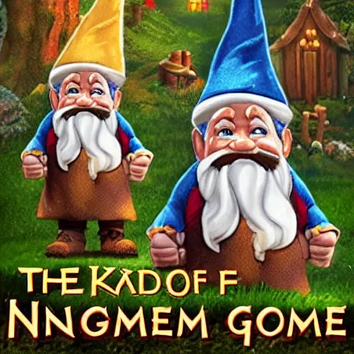 Prompt: the kingdom of the gnomes, the secret world of gnomes