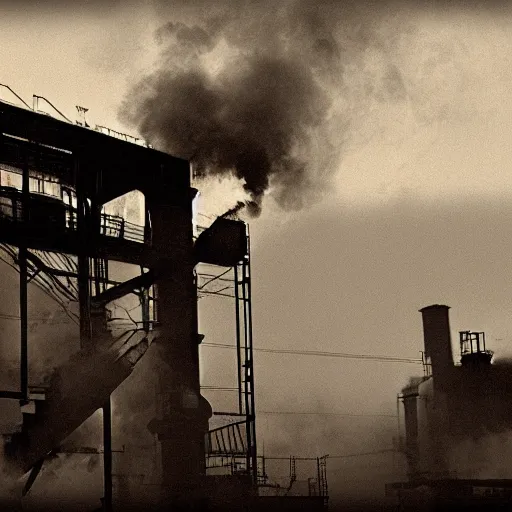 Image similar to industrial revolution smoke