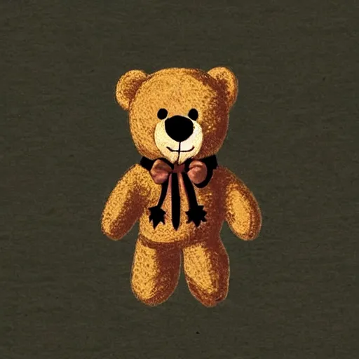 Image similar to haunted!!! ( ( ( teddy bear ) ) )