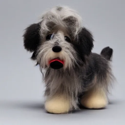 Image similar to (TY beanie baby bearded collie), action pose, cute, adorable, fluffy, UE5, 70mm, imax