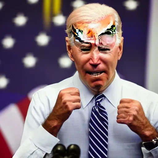 Image similar to a frustrated joe biden crying, stock photo,