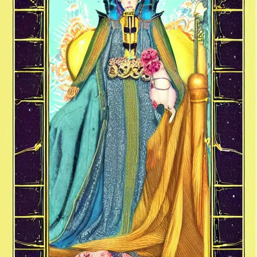 Image similar to the empress, major arcana h 9 0 0