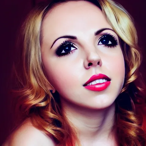 Prompt: lexi belle portrait, realistic, perfect face