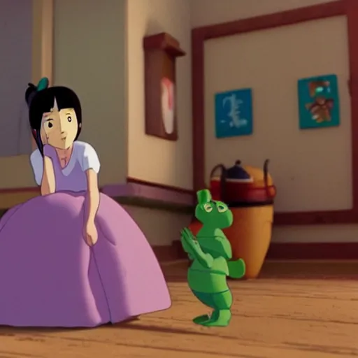 Image similar to spirited away in pixar's toy story