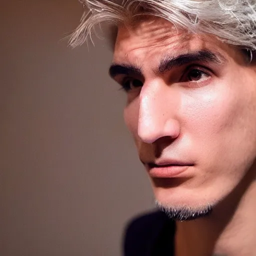 Image similar to xqc, big schnozzer