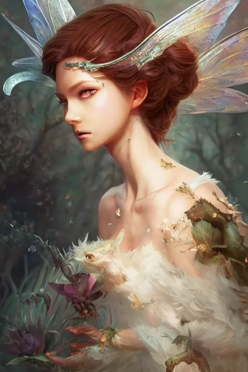 Image similar to fairy princess, highly detailed, d & d, fantasy, highly detailed, digital painting, trending on artstation, concept art, sharp focus, illustration, art by artgerm and greg rutkowski and fuji choko and viktoria gavrilenko and hoang lap