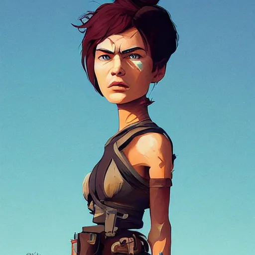 Image similar to face icon stylized minimalist mad max : fury road, loftis, cory behance hd by jesper ejsing, by rhads, makoto shinkai and lois van baarle, ilya kuvshinov, rossdraws global illumination