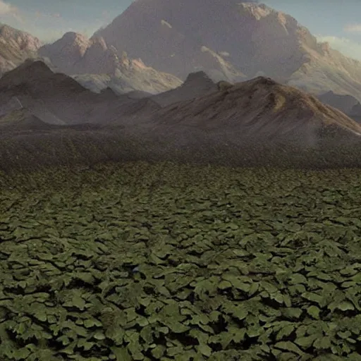 Prompt: potato heaven, beautiful matte painting, amazing, stunning