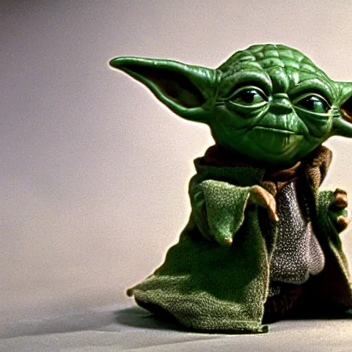 Prompt: yoda in gremlins, highly detailed