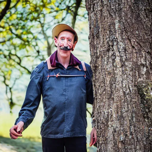 Image similar to Nigel thornberry, XF IQ4, f/1.4, ISO 200, 1/160s, 8K, RAW, unedited, symmetrical balance, in-frame, sharpened