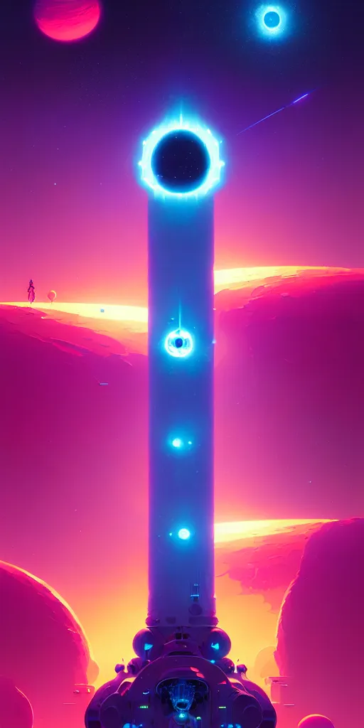 Image similar to robotic expedition to the death of a star by christopher balaskas and anton fadeev and dan mumford and beeple and norman rockwell, hyperrealistic, high detail, ultra detailed, space, nebula, sharp focus, astronomy, science, crisp edges