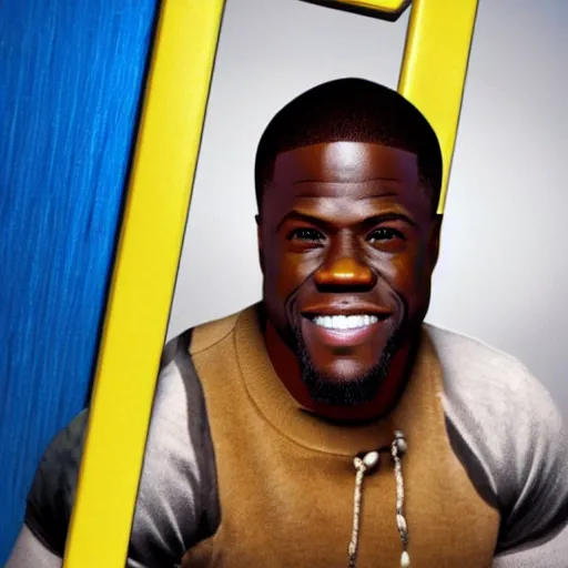 Prompt: kevin hart in monsters inc