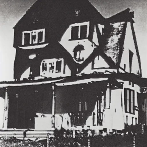 Prompt: The Haunted House on the Hill by Claude Cahun.