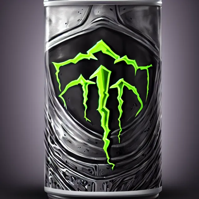 Image similar to aluminian can of monster energy drink, highly detailed, digital painting, artstation, concept art, smooth and sharp focus, illustration