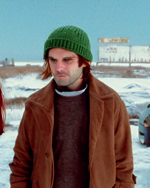 Prompt: eternal sunshine of the spotless mind, film grain, style of orthographic Wes Anderson