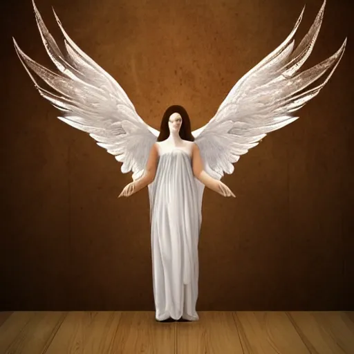 Image similar to biblically acurate angel, highly detailed, white, feathers, red, heavenly, dynamic lighting, realistic.