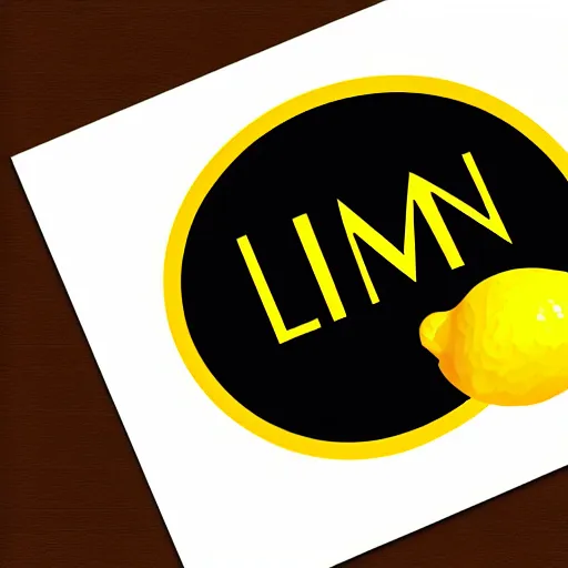 Prompt: logo of a lemon, professional graphic design, clean, smooth