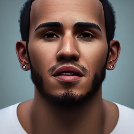 Image similar to hyperrealistic dslr film still of lewis hamilton, stunning 8 k octane comprehensive 3 d render, inspired by istvan sandorfi & greg rutkowski & unreal engine, perfect facial symmetry, dim volumetric cinematic lighting, extremely hyper - detailed, extremely lifelike attributes & lifelike texture, intricate, masterpiece, artstation, stunning