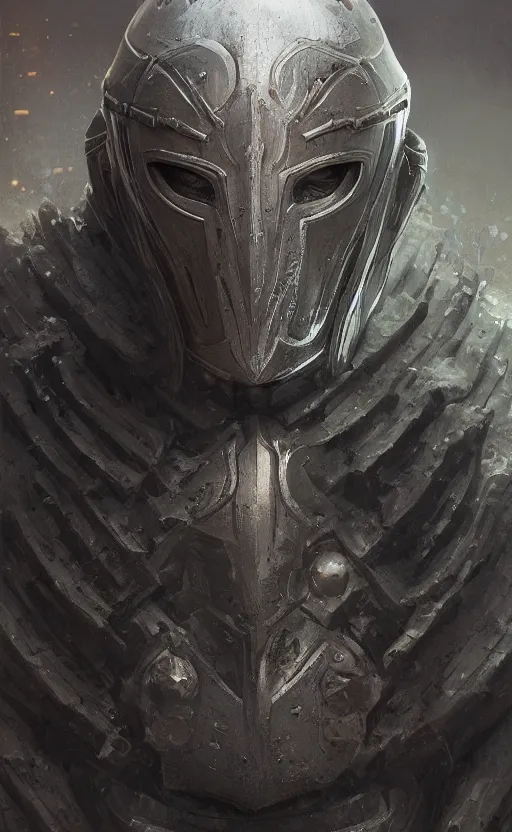 Prompt: medieval knight face to face with his arch enemy, symmetrical facial features, front game card, drark, marvel comics, dark, intricate, highly detailed, smooth, artstation, digital illustration by ruan jia and mandy jurgens and artgerm and wayne barlowe and greg rutkowski and zdislav beksinski