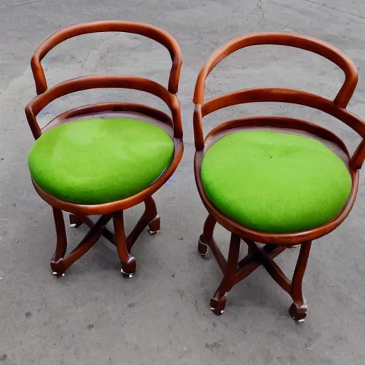 Image similar to avocado like seat furniture