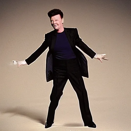 Image similar to Rick Astley deserting you